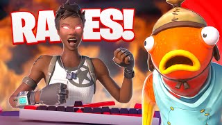 The Most INSANE Fortnite RAGES [upl. by Arahsak]