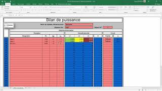 Tuto Calcul du bilan de puissancce [upl. by Luce]