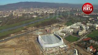 ARENA ZAGREB  Aerial TV film [upl. by Higginson]