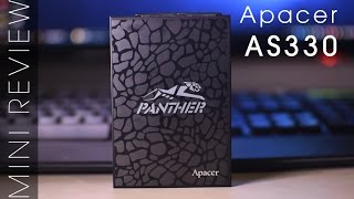 Apacer Panther AS330 240GB SSD Review  TechRodent Reviews [upl. by Eniawed]