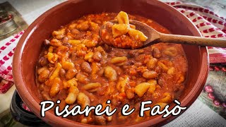 PISAREI E FASO La ricetta piacentina  Ricette delle nonne [upl. by Files]