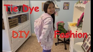 Best Tie Dye Hoodie and Backpack DIY  Toys Academy [upl. by Ttennaej732]