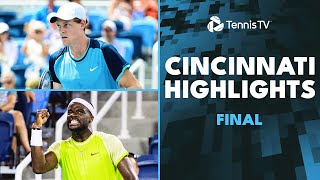 Jannik Sinner vs Frances Tiafoe For The Crown 🏆  Cincinnati 2024 Final Highlights [upl. by Yenruoj]