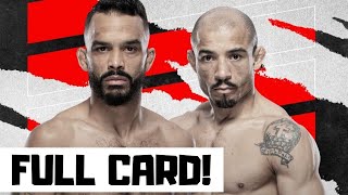 UFC Fight Night Font vs Aldo Predictions amp Full Card Betting Breakdown UFC Vegas 44 [upl. by Eenolem]