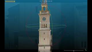 Fotogrammetriamodello 3D  TORRE CIVICA Sommatino [upl. by Ainnos]