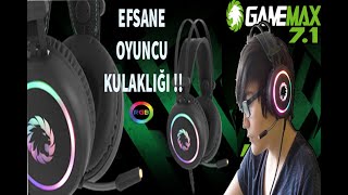 EFSANE OYUNCU KULAKLIĞI  GAMEMAX HG3500 [upl. by Binetta]