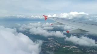 Landing in Manila Airport Ninoy Aquino International Airport [upl. by Hugh773]