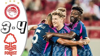 Nottingham Forest vs Olympiacos43 All Goals amp Highlights  Friendly Match 2024 [upl. by Htebiram297]