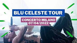 CONCERTO DI BLANCO  BLU CELESTE TOUR I VIDEO DELLA SERATA Milano 070422 [upl. by Jock]