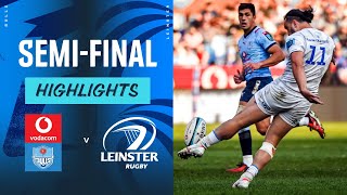 Vodacom Bulls v Leinster  Instant Highlights  Semi Final  URC 202324 [upl. by Naeruat]