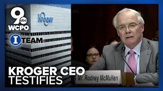 Bloomberg Kroger CEO charming and impressive in federal antitrust hearing [upl. by Asilram812]