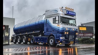 H BAKKER DAF XF 105 exhaust sound [upl. by Eduam]