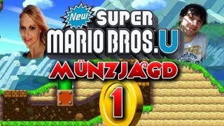 New Super Mario Bros U Münzjagd MünzLevel 1  Münzeditor [upl. by Elvin]