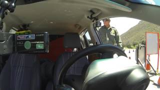 US Border Patrol Warrantless Break In Pine Valley California 31 May 2013 Inspection Checkpoint [upl. by Dallon]