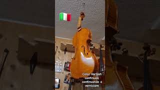 Varnishitalian costruzioneviolino verniceviolino liutaiogabrielirubino [upl. by Dowski210]