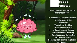 El terremoto para niños  videos educativos [upl. by Nalorac]