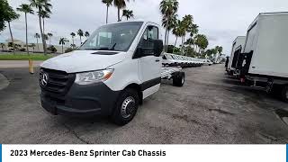 2023 MercedesBenz Sprinter Cab Chassis near me Cutler Bay Homestead Miami Kendall PN271677 PN27 [upl. by Ahsyekat]