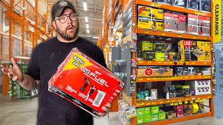 Lowes vs Home Depot  Discounted Tool Challenge [upl. by Einnal]