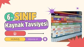 Kaynak Önerisi  6 Sınıflar için kaynak tavsiyesi  Hümüş [upl. by Retsek22]