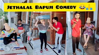 Jethalal Bapuji Comedy 😂 Taarak Mehta Ka Ooltah Chashmah  Tiktok Moj Snack VideoDushyant Kukreja [upl. by Swart357]