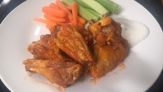 Buffalo Wings Recipe  Authentic  Instructional video [upl. by Eppesuig]