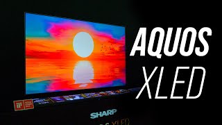 Sharp ra mắt tivi AQUOS XLED  XTreme mini LED [upl. by Heiner]