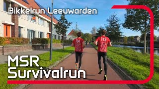 Survivalrun Leeuwarden 2024 MSR  podium op Bikkelrun [upl. by Celestina]