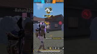 1 vs 4 against pro players freefire viral [upl. by Faunie]