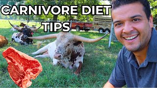 Carnivore Diet Top 10 IMPORTANT Tips For Beginners [upl. by Howarth647]