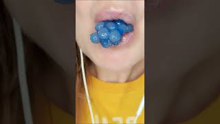 ASMR Tapioca PearlsBoba In Jelly Satisfying Mouth Eating Sounds shorts [upl. by Nyladnar]