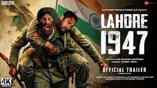 Lahore 1947  Trailer 2024  Sunny Deol Amir Khan Shilpa Shetty Preity Zinta Rajkumar Santoshi [upl. by Trebron]