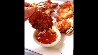 Easy Coconut Shrimp  Tips amp Dipping Sauce Recipe [upl. by Arah890]