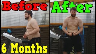 Running Everyday For 6 Months Weight Loss Time Lapse [upl. by Anairda]