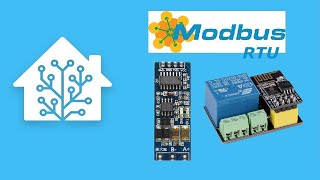 Modbus RTU to Home Assistant with TTL to RS485 electronic card and ESP01 Relay Soft and Hard [upl. by Revilo245]