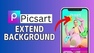 How to Extend Background in PicsArt 2024 [upl. by Neale]