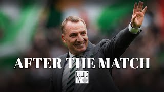 After The Match  Celtic 30 Rangers  Three is a magic number as Celtic deliver dominant derby win [upl. by Hcurob]