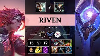 Riven Top vs Skarner Legendary  KR Diamond Patch 1419 [upl. by Kaylee]