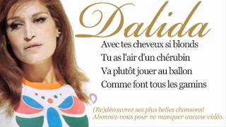 Dalida  Bambino  Paroles Lyrics [upl. by Reichert]