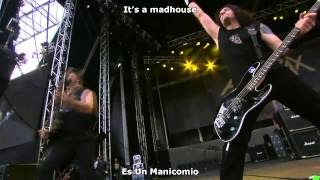 Anthrax  Madhouse Live Big Four Sub Español amp English [upl. by Eiroj]