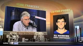 Mikes On Eli Manning [upl. by Yhtac713]