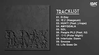 Full Album Agust D 슈가  D D A Y [upl. by Oirram405]