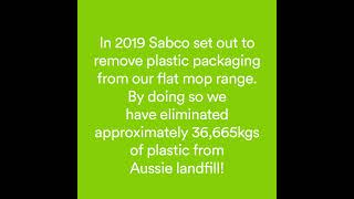 Sabco Eliminates 36 tonnes of plastic [upl. by Thagard]