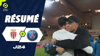 AS MONACO  PARIS SAINTGERMAIN 0  0  Résumé  ASM  PSG  20232024 [upl. by Tenaej806]