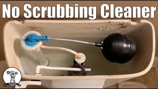 EASY Clean Your Toilet Tank Without Scrubbing  TightwadDIY [upl. by Dario]