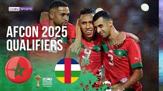 Morocco vs Central Africa Republic  AFCON 2025 Qualifiers HIGHLIGHTS  121024  beIN SPORTS USA [upl. by Hertha]