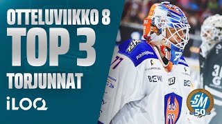 TOP 3torjunnat  Otteluviikko 8  2425 [upl. by Wharton503]