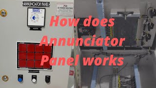 Annunciator Panel Working Principle  Circuit Diagram  Electrical Panel Basics  Hindi [upl. by Ahsiner]