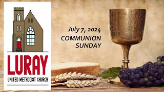 Luray Un Methodist Church July 7th Traditional Service [upl. by Forta83]