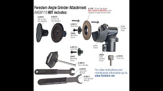 Foredoms 2quot Angle Grinder Attachment [upl. by Marguerita]