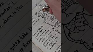 coloring a page in dork diaries 😁 youtubeshorts art coloring [upl. by Weyermann]